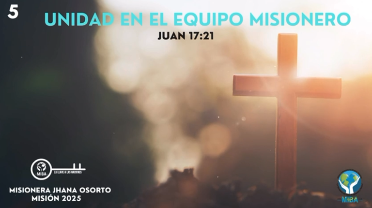 5. UNIDAD EN EL EQUIPO MISIONERO