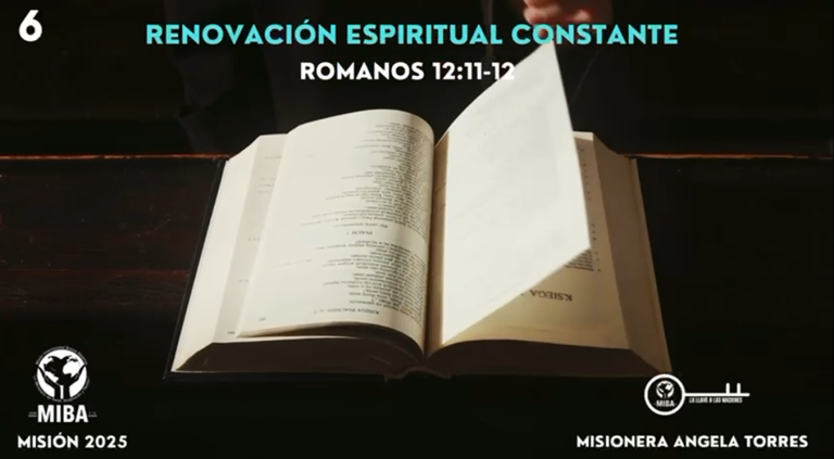 6. RENOVACIÓN ESPIRITUAL CONSTANTE
