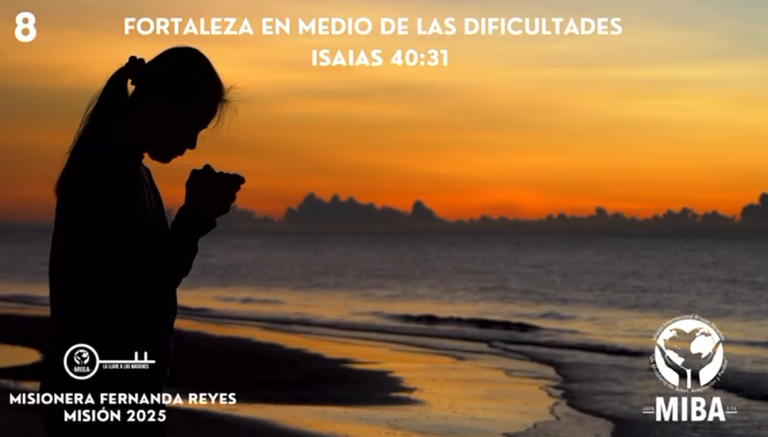 8. FORTALEZA EN MEDIO DE LAS DIFICULTADES